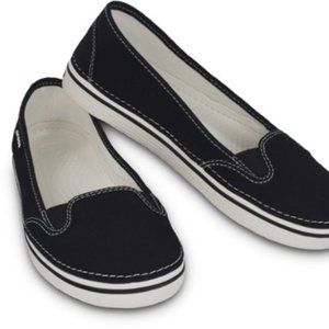 Crocs Hover Women's Slip-On Canvas Shoes 8